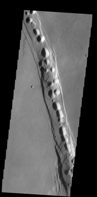 NASA image: Cyane Fossae