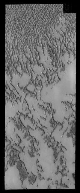 NASA image: Polar Dunes
