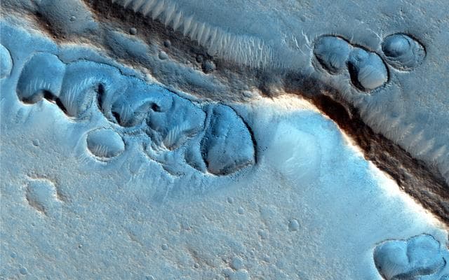 NASA image: Mystery Martian Morphology of the Month