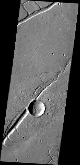 NASA image: Labeatis Fossae