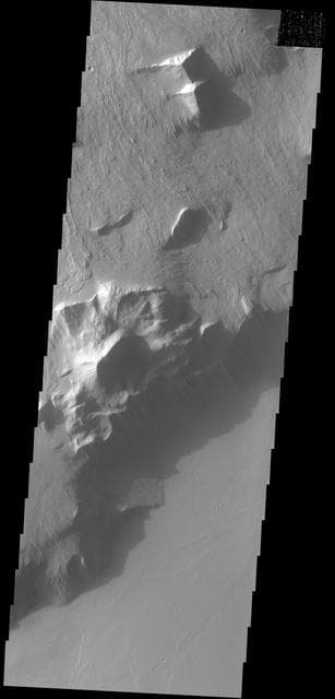 NASA image: Olympus Mons Escarpment