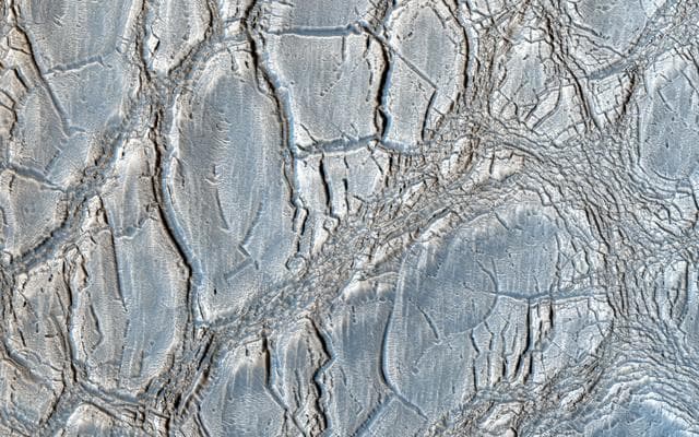 NASA image: An Unusual Mound