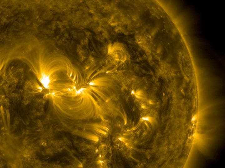 NASA image: Magnetic Coiling