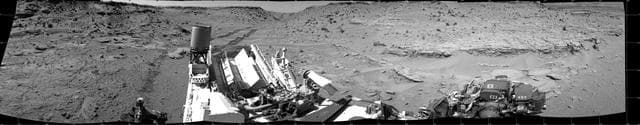 NASA image: Panoramic View From West of Dingo Gap