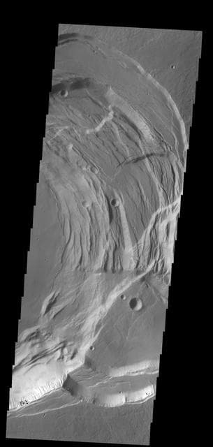 NASA image: Ascraeus Mons Summits
