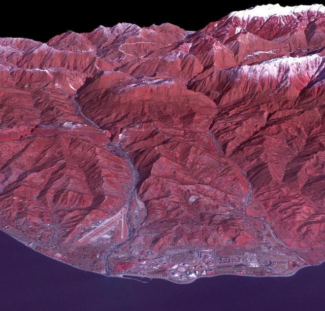 NASA image: Sochi, Russia Winter Olympic Sites Coastal Cluster