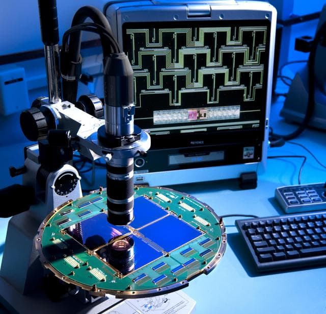 NASA image: Superconducting Detectors for Study of Infant Universe