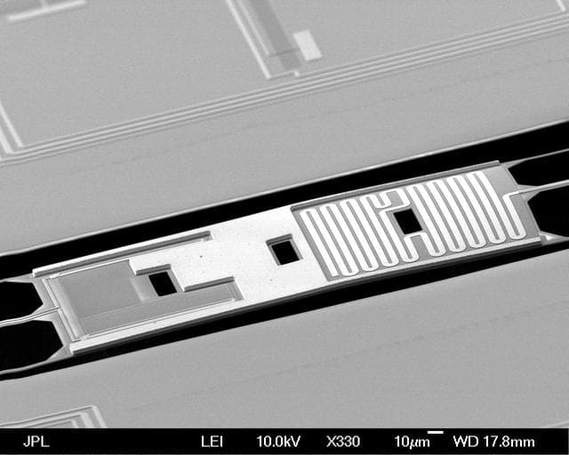 NASA image: Detector Suspended in Free Space