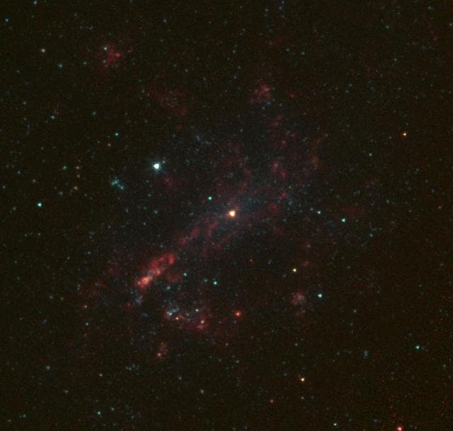 NASA image: Bulgeless Galaxy Hides Black Hole