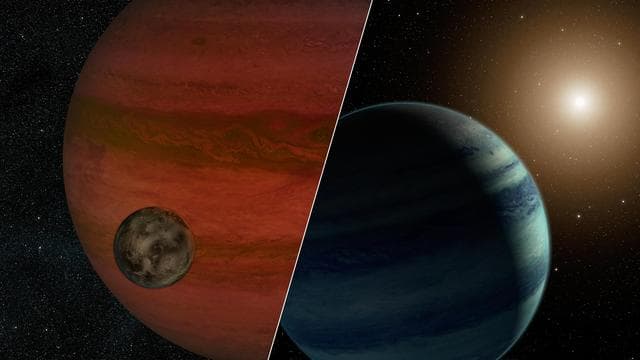 NASA image: Moon or Planet? The Exomoon Hunt Continues Artist Concept