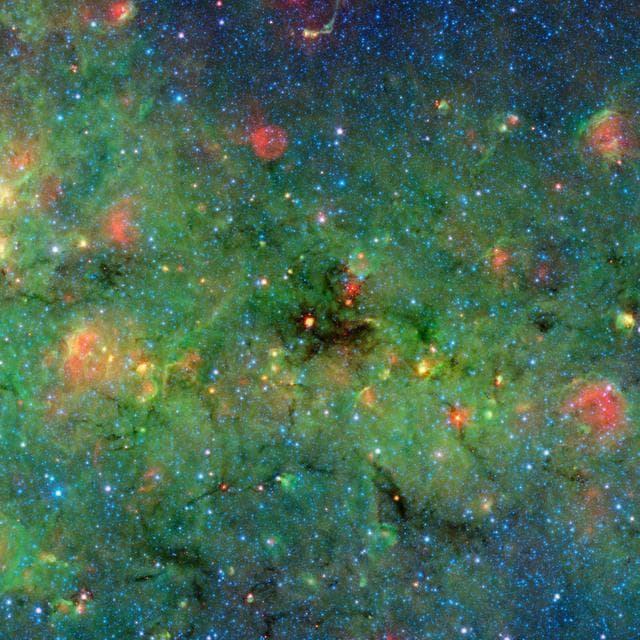 NASA image: Mapping the Densest Dusty Cloud Cores