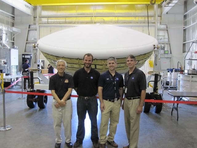 NASA image: LDSD Team in Hawaii