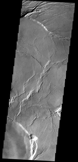 NASA image: Olympus Mons Summit