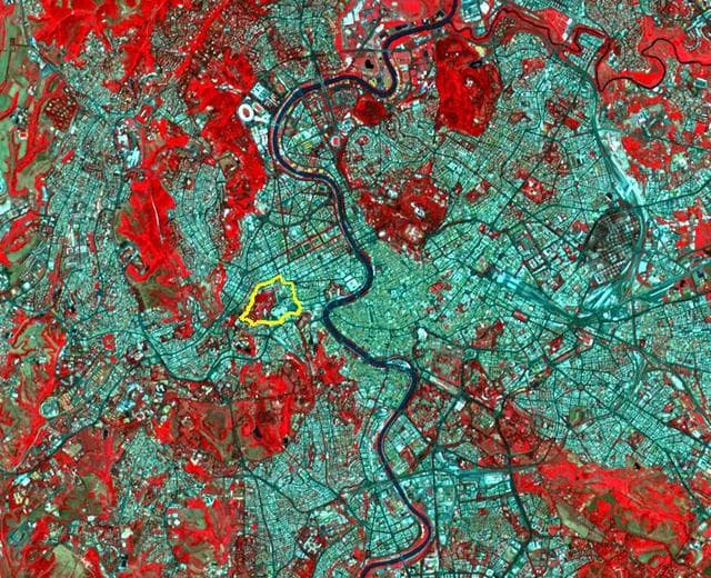 NASA image: Vatican City State