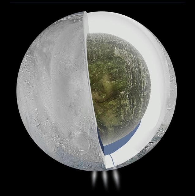 NASA image: Ocean Inside Saturn Moon Enceladus