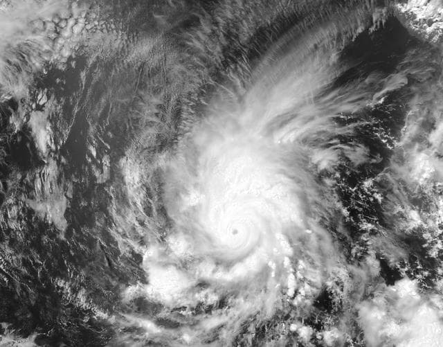 NASA image: Hurricane Amanda
