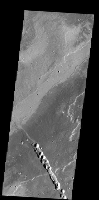 NASA image: Alba Mons Flows