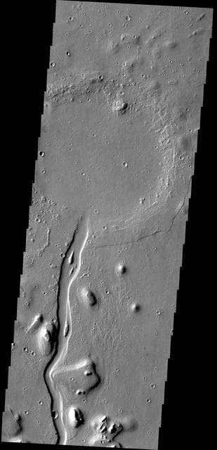 NASA image: Hebrus Valles