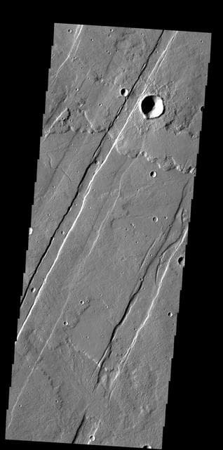 NASA image: Acheron Catena