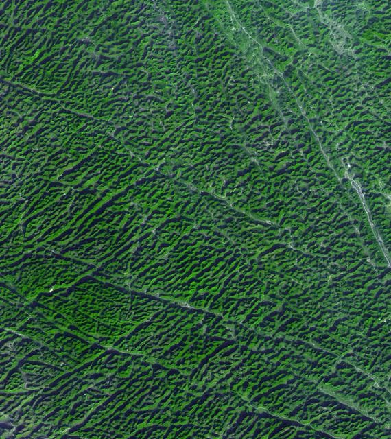 NASA image: Karst Landscape, China