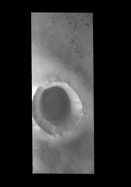 NASA image: Crater Dunes