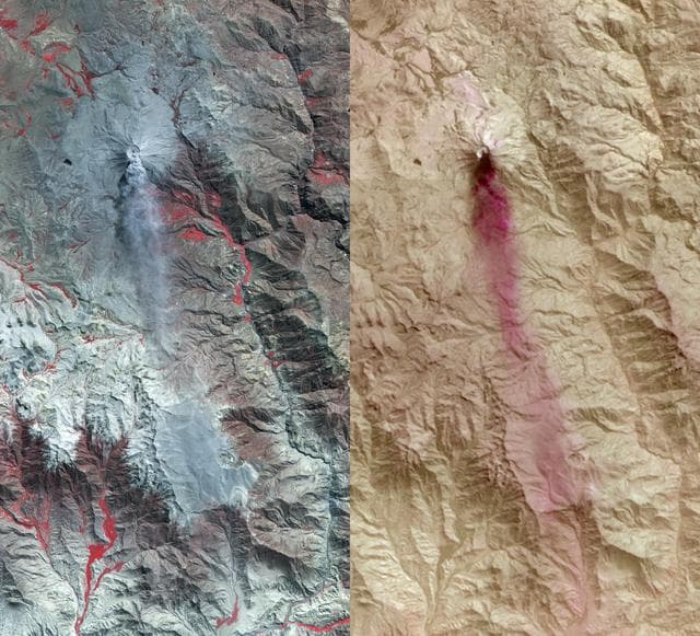 NASA image: Ubinas Volcano Activity in Peruvian Andes
