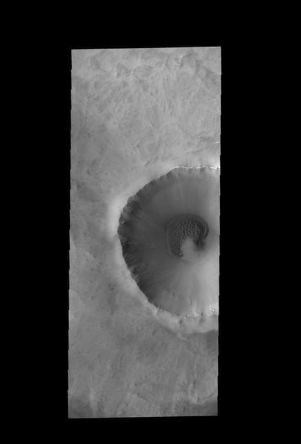 NASA image: Crater Dunes