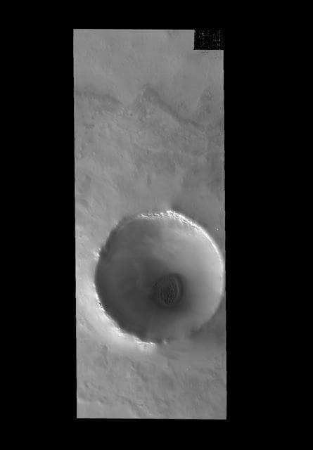 NASA image: Crater Dunes
