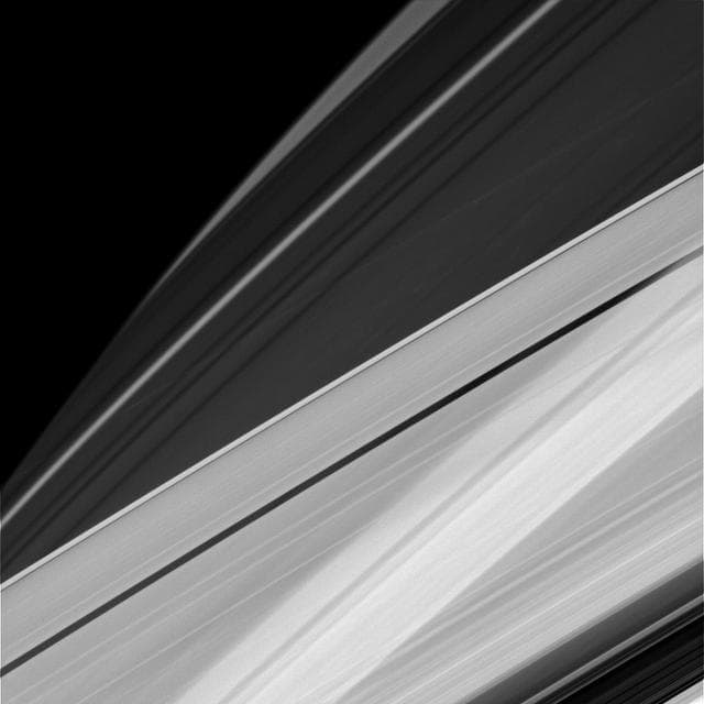 NASA image: Cubist Saturn