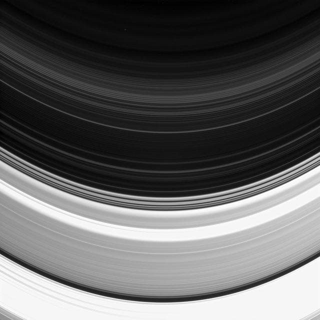 NASA image: Faint D Ring