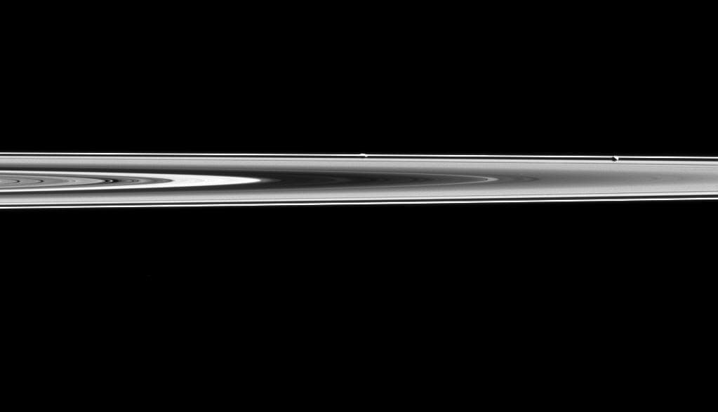 NASA image: Moons In Hiding