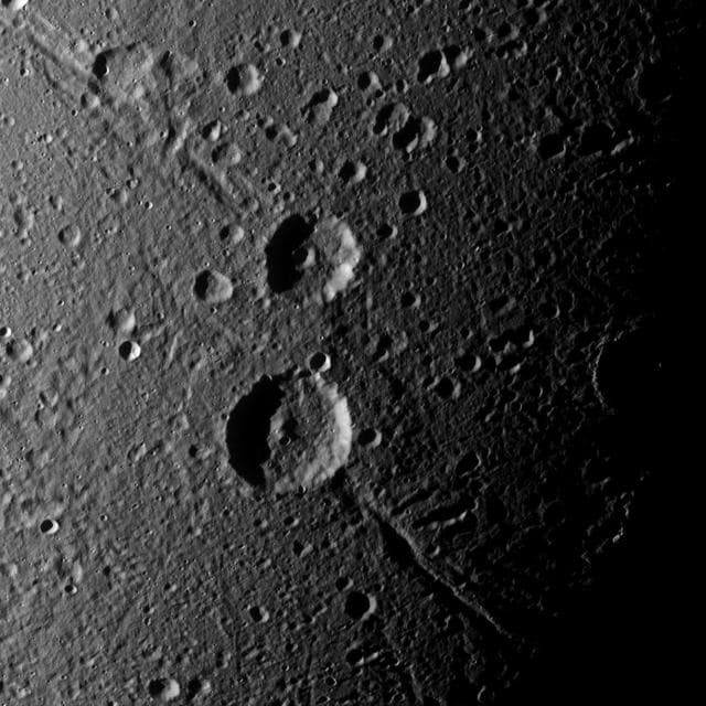 NASA image: Helorus in Half-light
