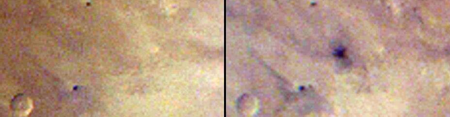 NASA image: Best-Ever Pinning Down When a Space Rock Hit Mars