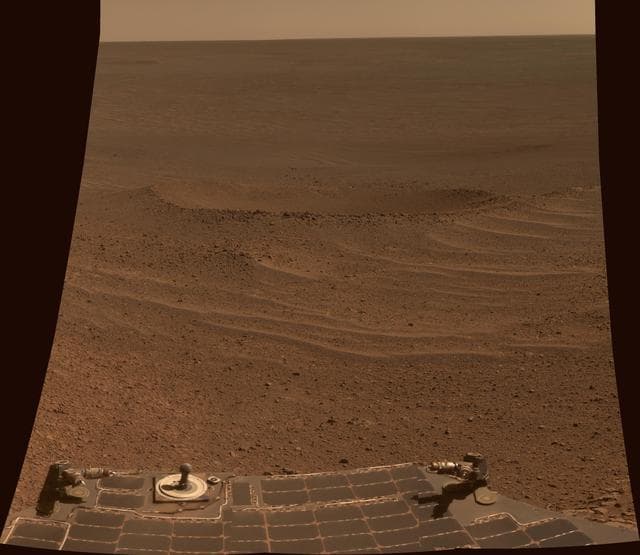 NASA image: Lunokhod 2 Crater on Mars
