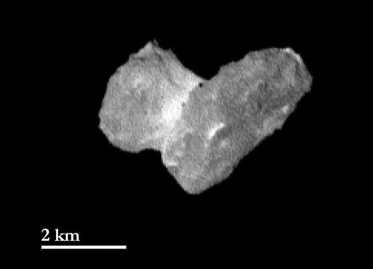 NASA image: Comet 67P from 1,200 Miles Away