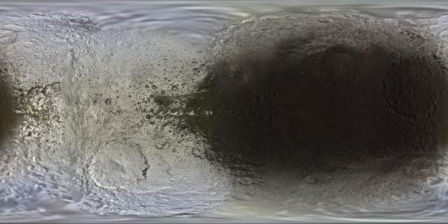 NASA image: Color Maps of Iapetus - 2014