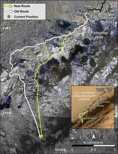 NASA image: Curiosity Next Steps