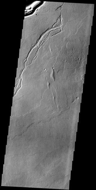 NASA image: Lava Channels