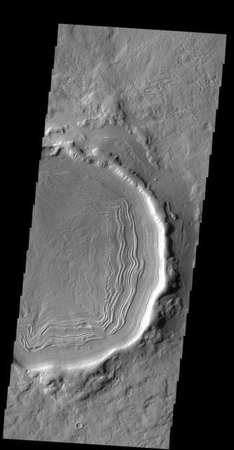 NASA image: Crater Fill