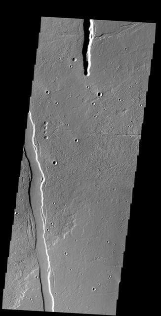 NASA image: Cyane Fossae