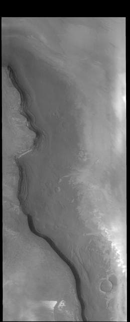 NASA image: Rupes Tenuis