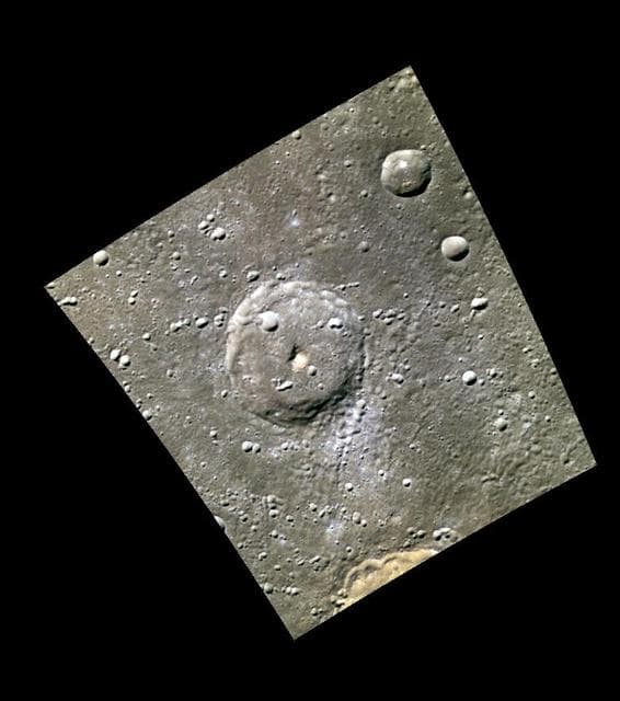 NASA image: Craters, Peaks, and Chains
