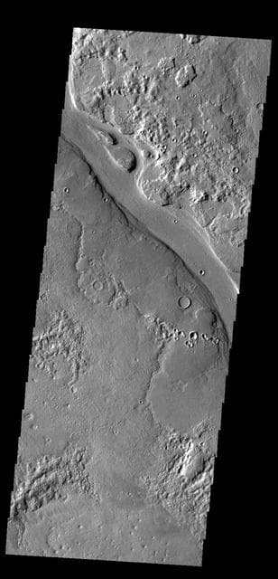 NASA image: Hrad Vallis