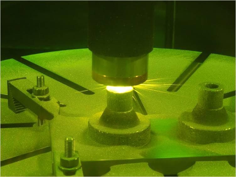 NASA image: Laser Printing of Gradient Metals