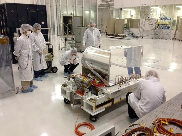 NASA image: OPALS Final Inspection
