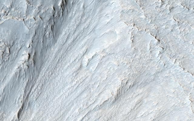NASA image: Moving Mass Material on a Mesa