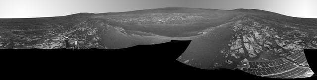 NASA image: Opportunity Surroundings After 25 Miles on Mars