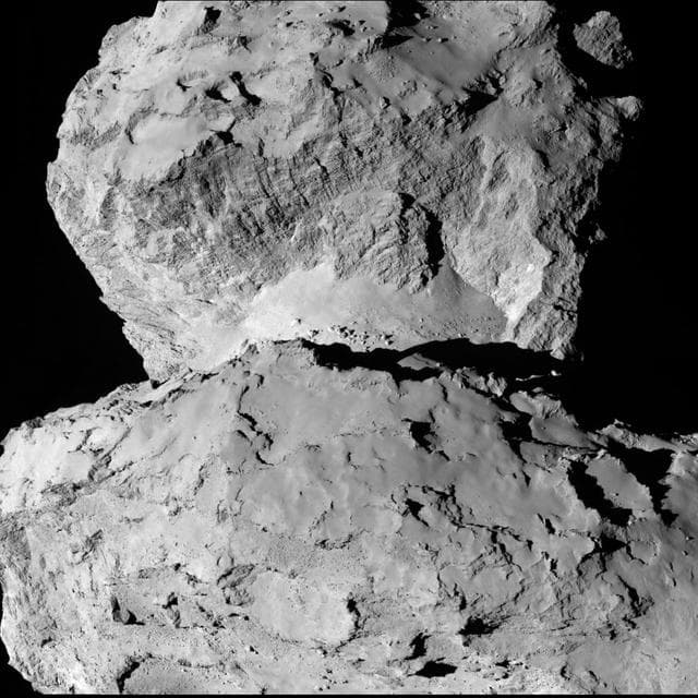 NASA image: Comet Surface Variations