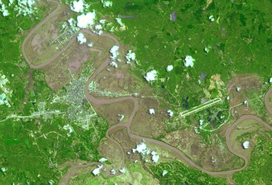 NASA image: NASA Spacecraft Eyes China Flooding