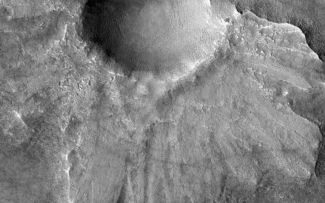NASA image: Preserving Ice from a Vanished Terrain